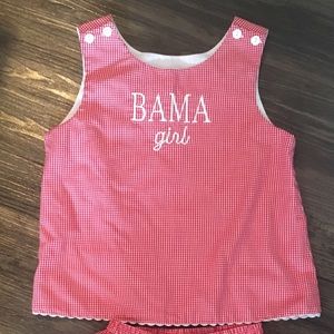 University of Alabama 24mo outfit